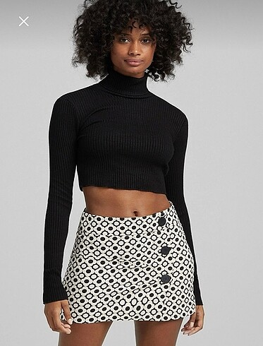 Bershka crop kazak
