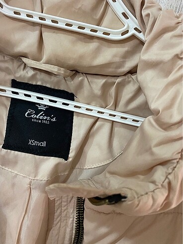 xs Beden camel Renk Colins mont