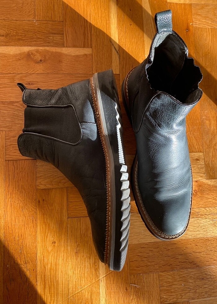 İnci hakiki deri chelsea erkek botu - Görsel 3