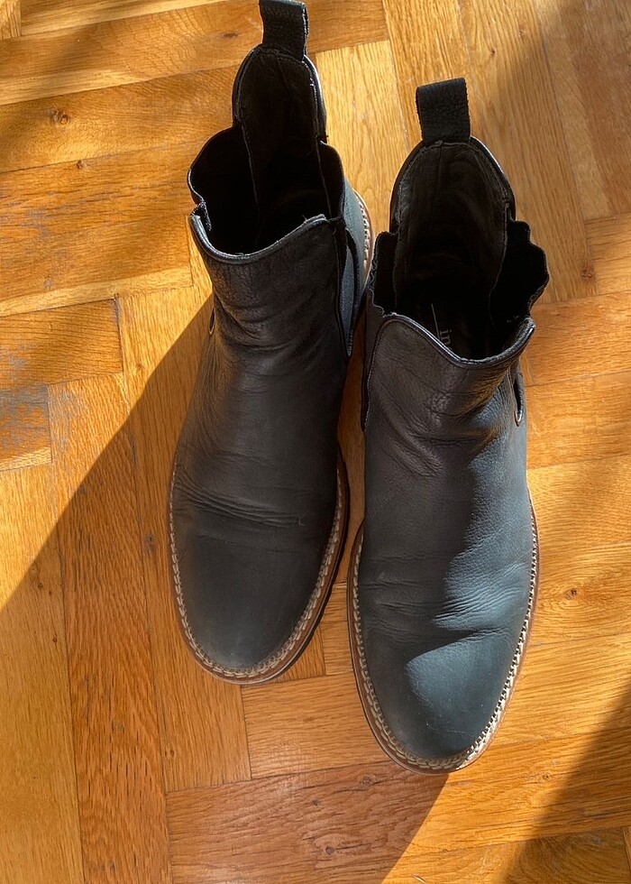 İnci hakiki deri chelsea erkek botu - Görsel 4