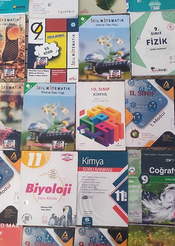 9. ve 10. Sınıf Sınav Hazırlık Kitapları