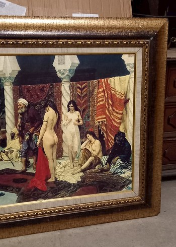  Beden çeşitli Renk HAREM VE CARİYELER( Köle pazarı) TABLO