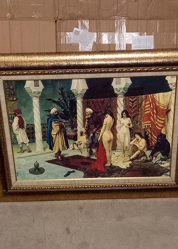HAREM VE CARİYELER( Köle pazarı) TABLO