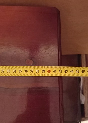 ANTİKA AHŞAP TÜLBENT SANDIĞI - Görsel 10