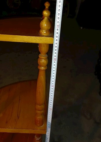 AHŞAP KÖŞELİK/SAKSILIK/BİBLOLUK - Görsel 5