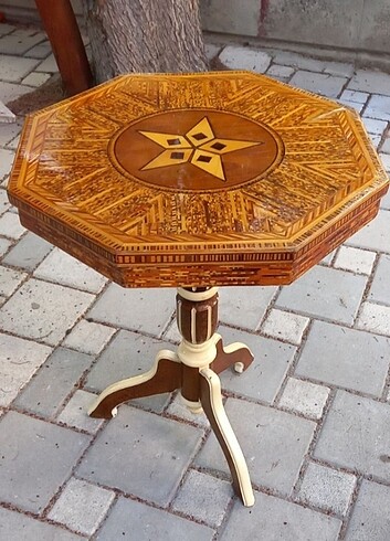 ANTİKA 1900's BİEDERMERİER MARQUETRY