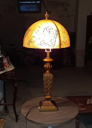 ANTİKA MID CENTURY TIFFANY STYLE ABAJUR