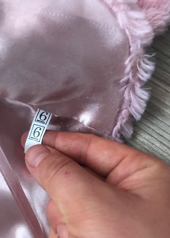 Kız Çocuk Pembe Triko Bolero - Görsel 2