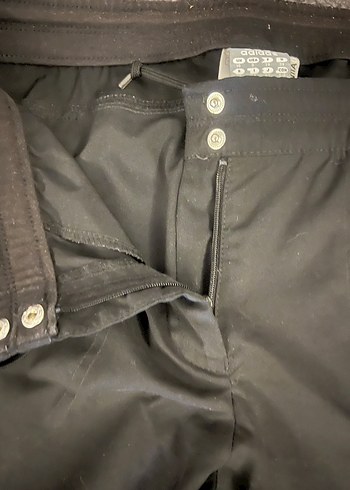 m Beden siyah Renk Siyah Fermuarlı Adidas Eşofman Altı