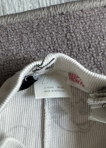 Gri Kız Tayt - Esnek Bel, Sıcak Kumaş - Görsel 4