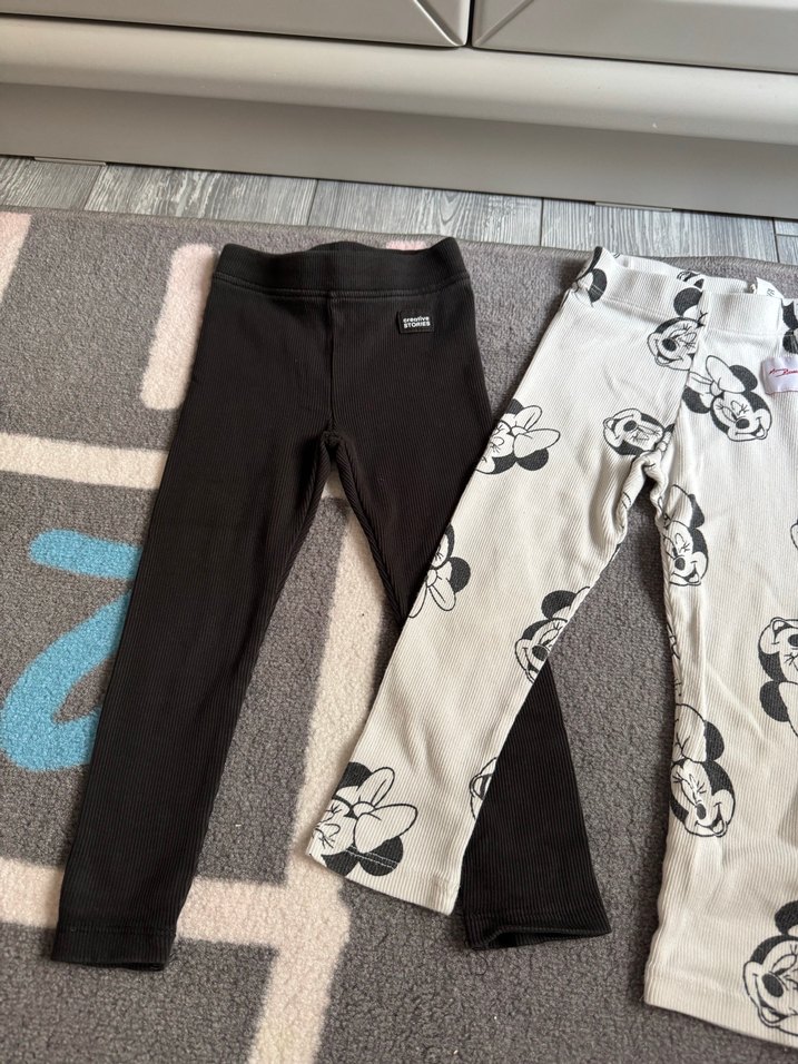 Gri Kız Tayt - Esnek Bel, Sıcak Kumaş - Görsel 3