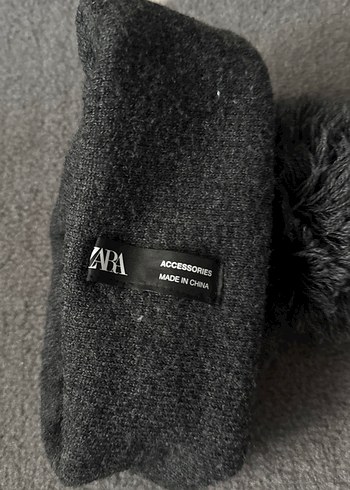 Gri Örgü Yün erkek çocuk Bere - Görsel 3