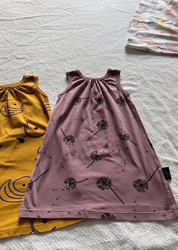 24-36 Ay Beden Kolsuz, Pilili Kız Çocuk Elbisesi