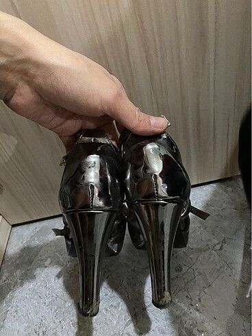 39 Beden Kalın topuk, rahat ayakkabı
