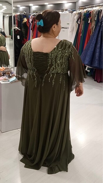 Diğer Yeşil abiye elbise