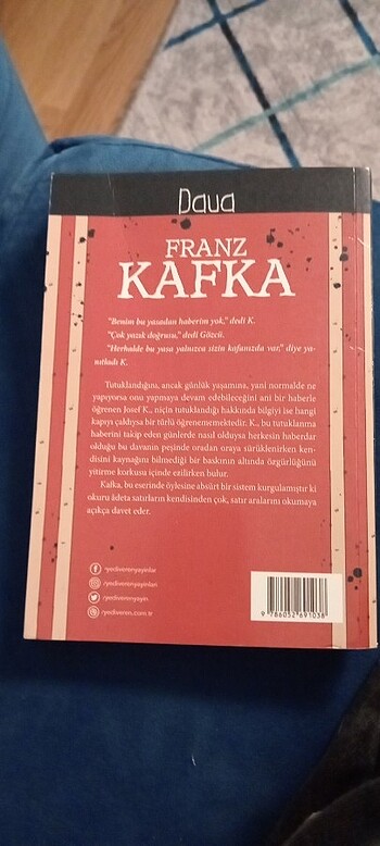  Beden Renk Franz kafka dava