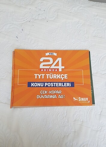 Sınav yayınları 24 adımda türkçe, tyt türkçe soru bankası