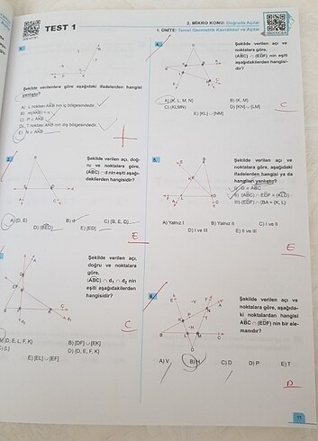 Okyanus yayınları iceberg tyt geometri soru bankası