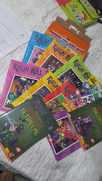 Arı Yayıncılık rakun Roll okuma anlama seti