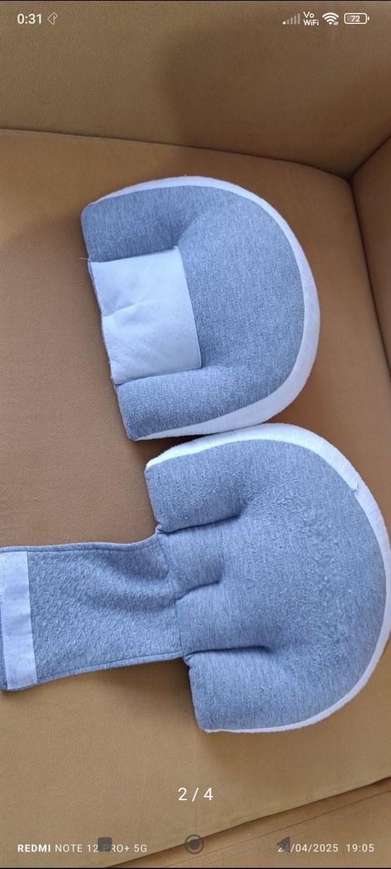 Gri Desensiz Hamile ve Emzirme Yastığı - Görsel 2