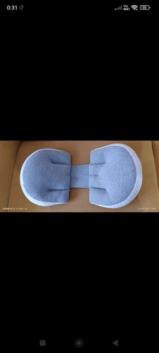 Gri Desensiz Hamile ve Emzirme Yastığı - Görsel 3