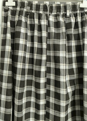 Ekoseli Midi Etek - Görsel 4