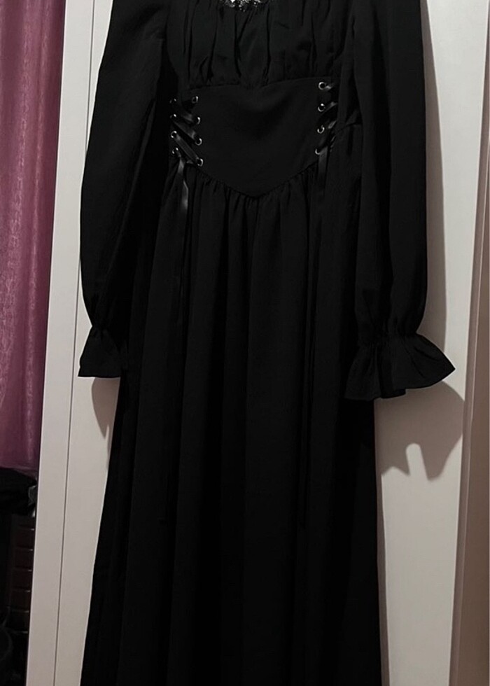 Vintage korse elbise - Görsel 2