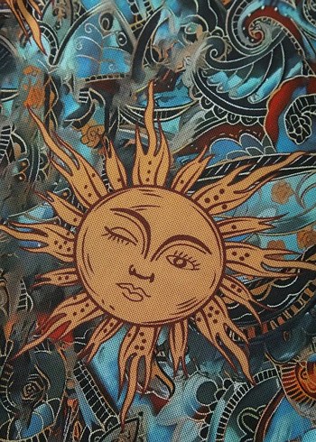 İnce Askılı Bohem Midi Elbise - Görsel 4