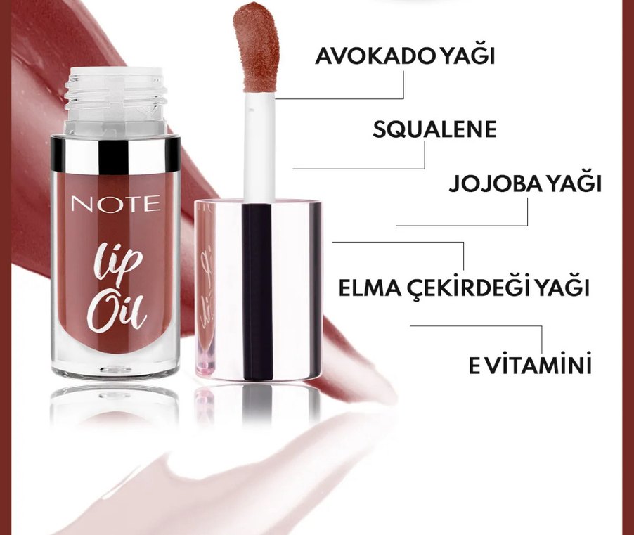 Note Lip Oil 60 Mocha Kiss 6 ml - Görsel 2