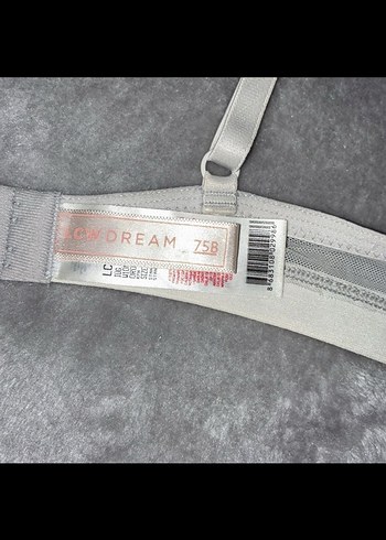 Lcw Dream Gri Kadife Sütyen Takımı - Görsel 6