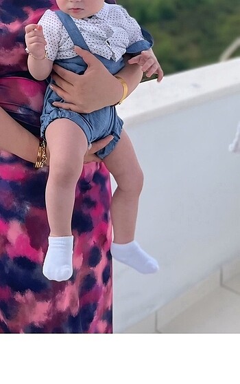 9 Ay Beden Bebek papyonlu takım