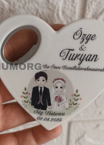 AÇACAK MAGNET KALP BALON HEDİYELİK KİŞİYE ÖZEL ÜRETİM BEBEK YENİ
