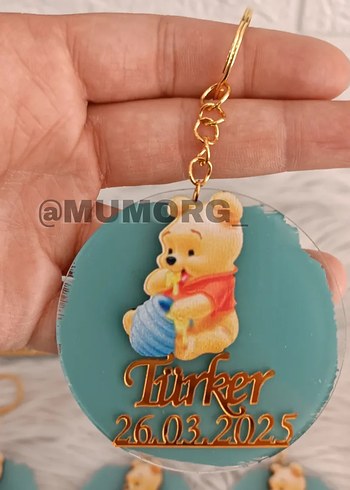 Beden PLEKSİ ANAHTARLIK & MAGNET HEDİYELİK YENİDOĞAN BEBEK DOĞUM GÜNÜ