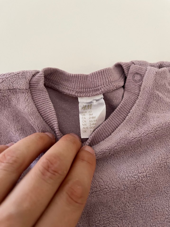 Uzun Kollu Kahverengi Bebek Kız Takımı 2-4 ay - Görsel 3