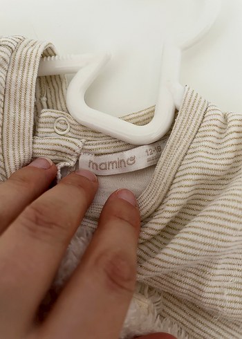 Uzun Kollu Bohem Kız Çocuk Kürklü Elbise - Görsel 3