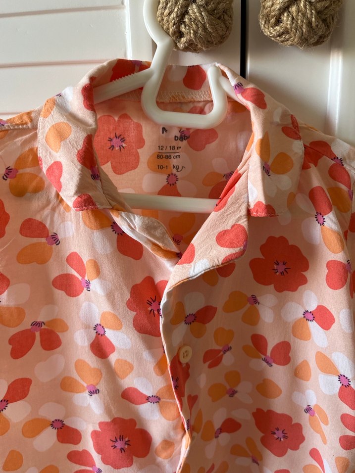 Çiçek Desenli Pembe Bohem Kadın Pijama Takımı - Görsel 2