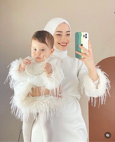 40 Beden Püsküllü Ebru Derebaş Elbisesi