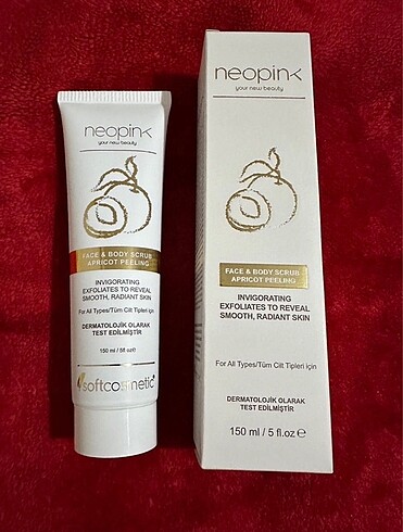 Neopink kayısı peeling