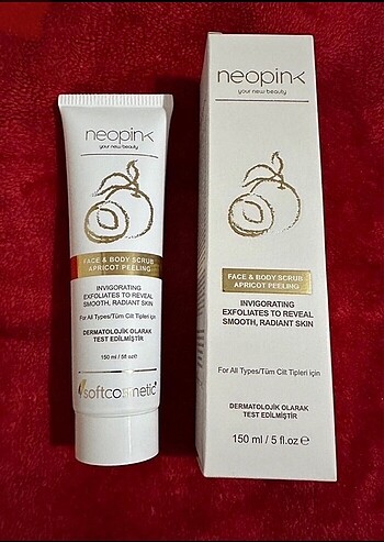 Neopink kayısı peeling
