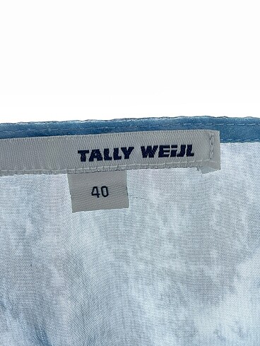 40 Beden mavi Renk Tally Weijl Bluz %70 İndirimli.