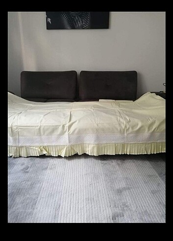 Diğer Dantelli nevresim takımı çift kişilik Pliseli