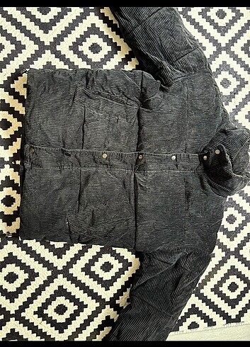 Zara ZARA KADİFE MONT