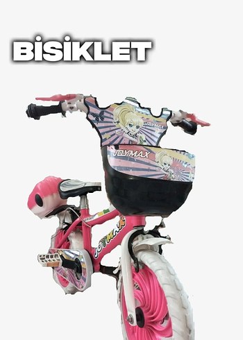 Diğer Pembe Joymax İki Tekerlekli Bisiklet