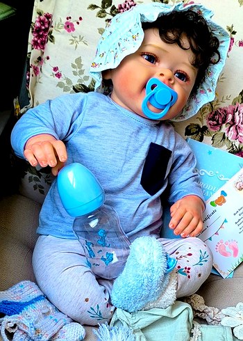  Beden Renk Gerçekçi silikon reborn bebek hemen teslim