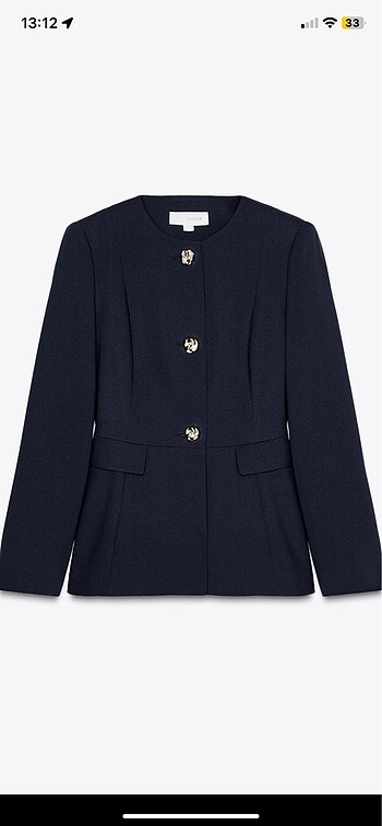 Zara vücuda oturan blazer