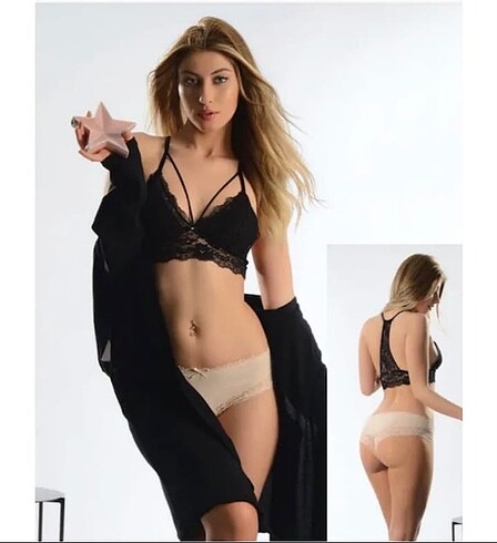 Dantel detay bralet
