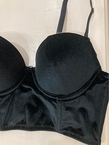 LC Waikiki Lcw kadife sim detay büstiyer