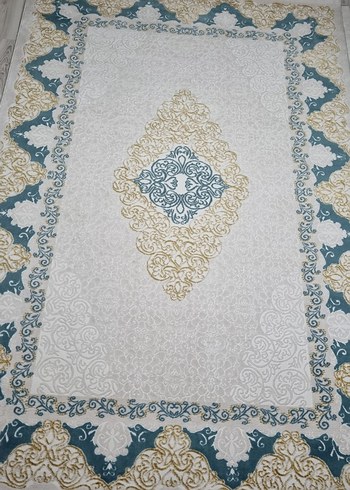 6m² Nakışlı Beyaz Klasik Halı