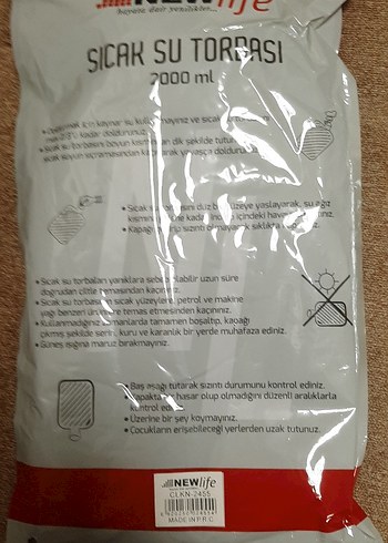 Pastel Bej Çocuk Sıcak Su Torbası 2000 ml - Görsel 2