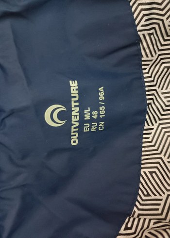 Diğer Mavi Fermuarlı Kadın Kışlık Mont